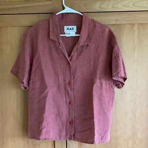 Flax linen shirt